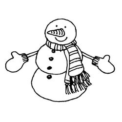 Muñeco de nieve #43109