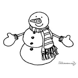 Muñeco de nieve #43110