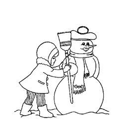 Muñeco de nieve #43111