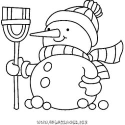 Muñeco de nieve #43117