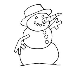 Muñeco de nieve #43118