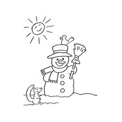 Muñeco de nieve #43123