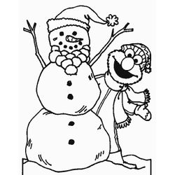 Muñeco de nieve #43124