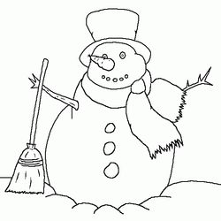 Muñeco de nieve #43130