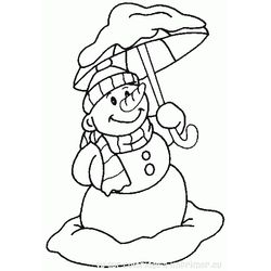 Muñeco de nieve #43138