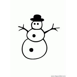 Muñeco de nieve #43141