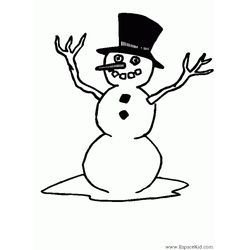 Muñeco de nieve #43142