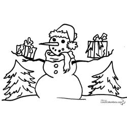 Muñeco de nieve #43144