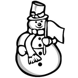 Muñeco de nieve #43145