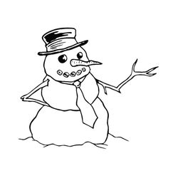 Muñeco de nieve #43148