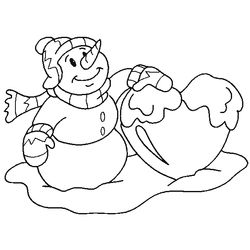 Muñeco de nieve #43154