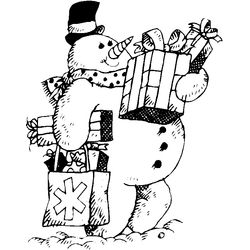 Muñeco de nieve #43155