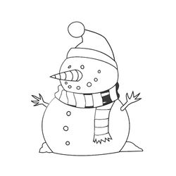 Muñeco de nieve #43160