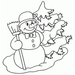 Muñeco de nieve #43162