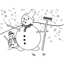 Muñeco de nieve #43168
