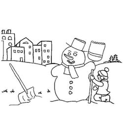 Muñeco de nieve #43171