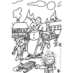 Muñeco de nieve #43174
