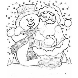 Muñeco de nieve #43175