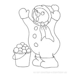 Muñeco de nieve #43176