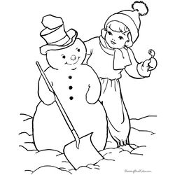 Muñeco de nieve #43178