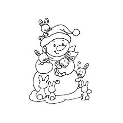 Muñeco de nieve #43186