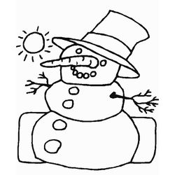 Muñeco de nieve #43191