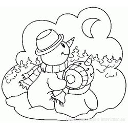 Muñeco de nieve #43199