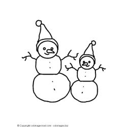 Muñeco de nieve #43201