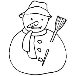 Muñeco de nieve #43202