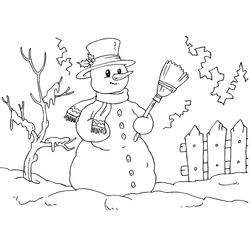 Muñeco de nieve #43208