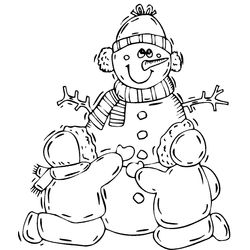 Muñeco de nieve #43213