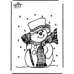 Muñeco de nieve #43224