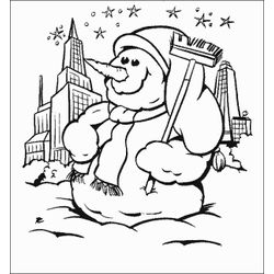 Muñeco de nieve #43225