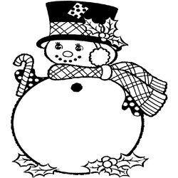 Muñeco de nieve #43227