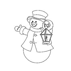 Muñeco de nieve #43231