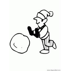 Muñeco de nieve #43234