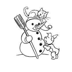 Muñeco de nieve #43241