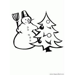 Muñeco de nieve #43245