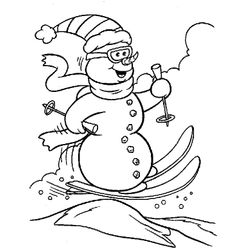 Muñeco de nieve #43246