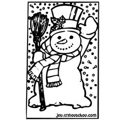 Muñeco de nieve #43248