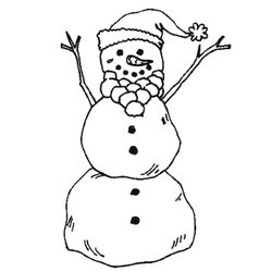 Muñeco de nieve #43250