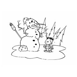 Muñeco de nieve #43251