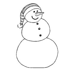 Muñeco de nieve #43254