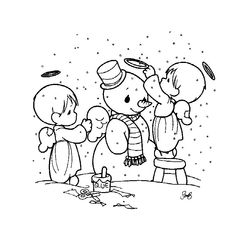 Muñeco de nieve #43257