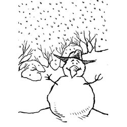 Muñeco de nieve #43270