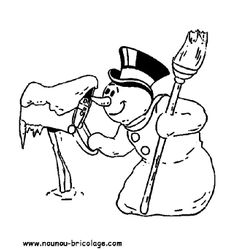 Muñeco de nieve #43271