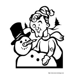 Muñeco de nieve #43275