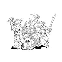 Las tortugas ninja #48009