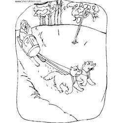 Trineo de perros #50005