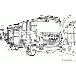 Camión de bomberos #50021